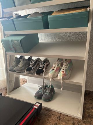 Zapatero Ikea Tela y Plástico