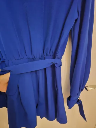 Mono Zara azul manga larga