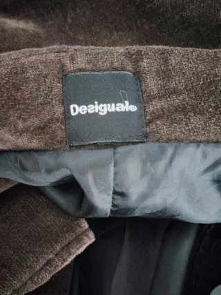 Abrigo Desigual Patchwork Talla M