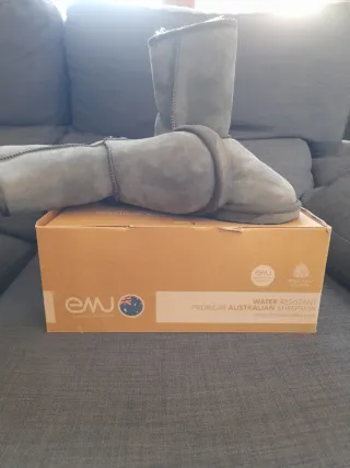 Botas Emu Australia Gris Talla 40