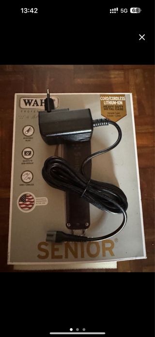 Cargador Wahl Senior Cord/Cordless Lithium-Ion