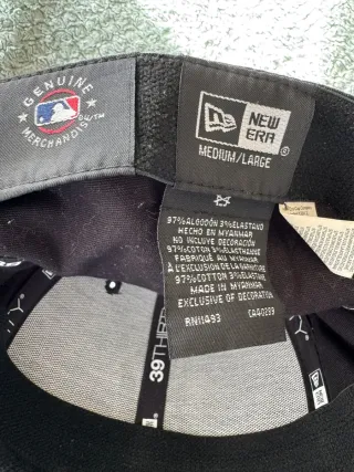 Gorro New Era Negro Yankees