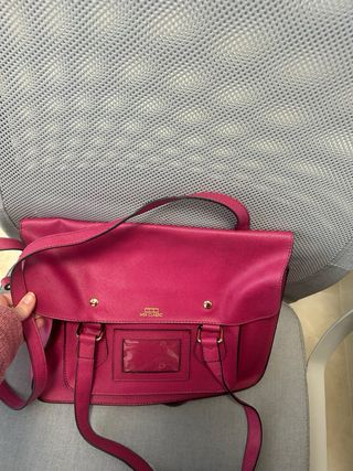 Bolso estilo Oxford rosa Misako