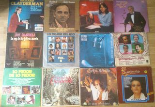 Lote 55 Vinilos: Bolero, Pop, Soul, Rock...