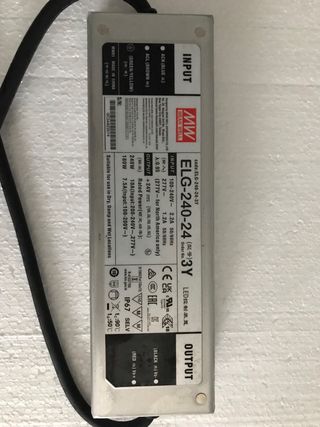 Lote 20 Fuentes Alimentación MEAN WELL ELG-240-24-