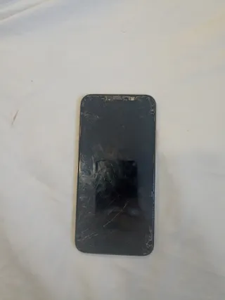 iPhone X blanco Pantalla Agrietada