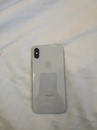 iPhone X blanco Pantalla Agrietada