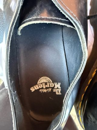 DR MARTENS número 43 zapatos negros cuero cordones