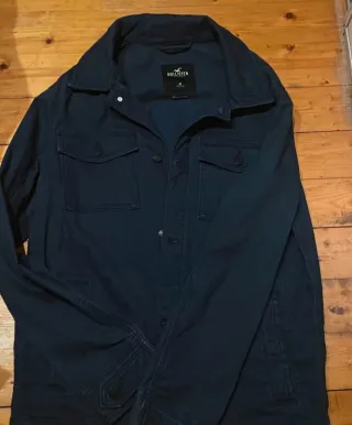 Chaqueta Hollister Azul Talla M