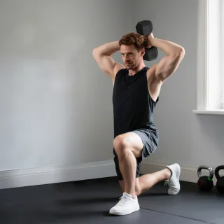 Mancuerna Hexagonal 20 kg Goma