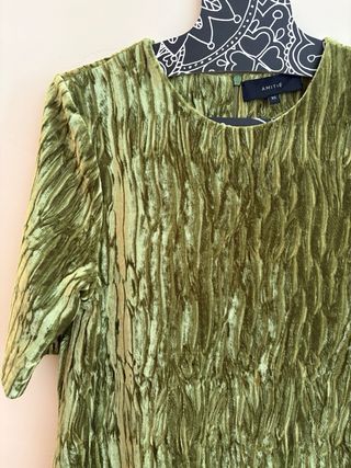 Vestido Amitie Verde Talla XS