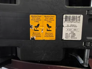 Maxi-Cosi Pearl Silla Coche 0-1 con funda Miffy