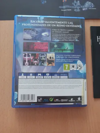 🇪🇦 Hollow Knight PS4 PS5+ Mapa y Manual