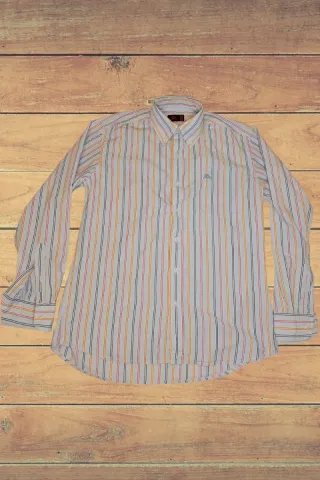 Camicia Kappa Uomo M Righe Multicolor