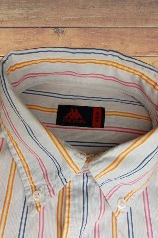 Camicia Kappa Uomo M Righe Multicolor