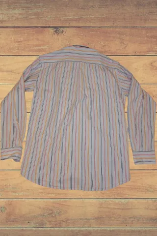 Camicia Kappa Uomo M Righe Multicolor