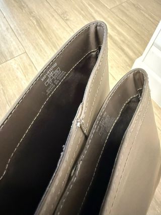 Botas altas Zara marrones