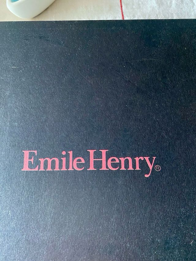 Mini cocottes Emile Henry originales set 4 + libro