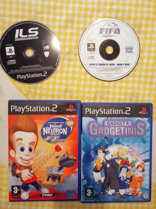 Giochi PS2: ILS, FIFA 2001, Jimmy Neutron, Gadgeti