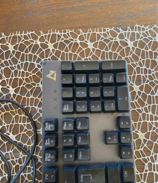 Tastiera USB aukey Nera/Grigia