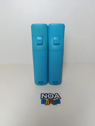 Pack 2 Mandos Wii Motion Plus azules