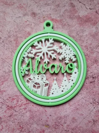 Adornos Navideños Personalizados