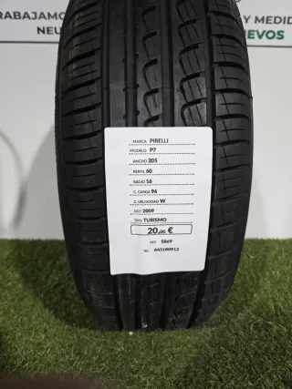 205 60 16 96W PIRELLI P7