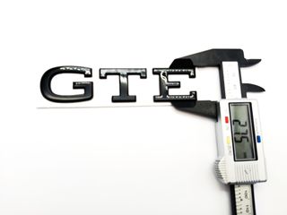 EMBLEMA GTE NEGRO VOLKSWAGEN LOGO