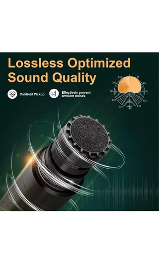 Depusheng R5 Sistema Micrófono Inalámbrico