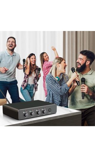 Depusheng R5 Sistema Micrófono Inalámbrico