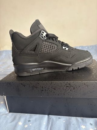 Jordan Air 4 Retro OG GS Nero 37.5 e 40