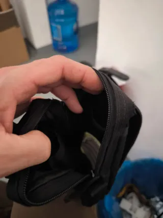 Bolsa cinturón vigilante negra