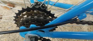 Bicicleta de montaña azul GOTTY