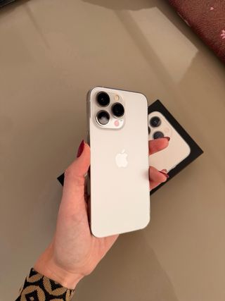 iPhone 13 Pro Plata/Blanco