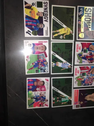 10 Cromos Fútbol Colección