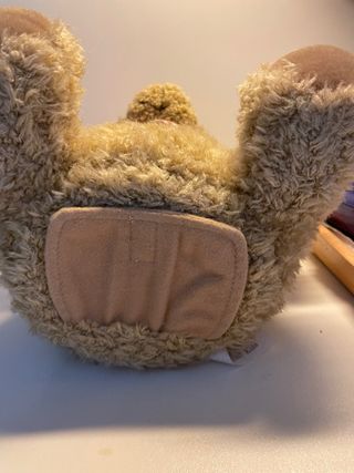 Orsetto peluche natalizio con cappello