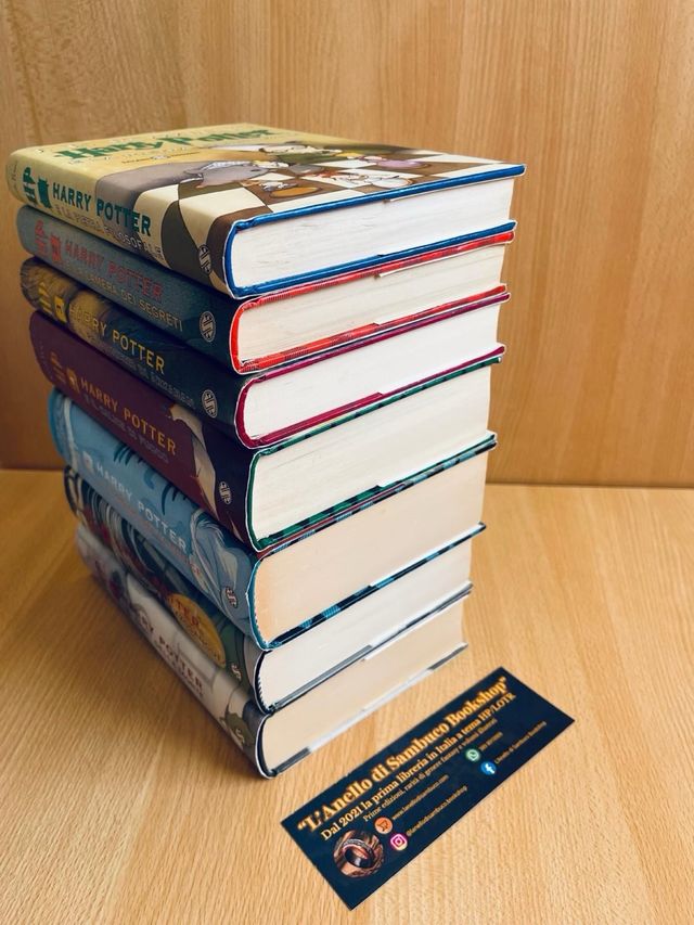 Harry Potter saga completa prima edizione Salani