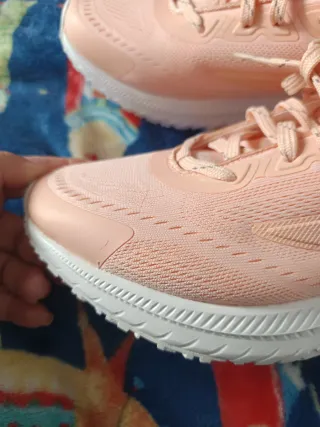 Botines Fila Rosa y Blanco