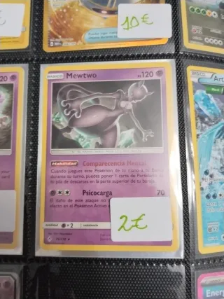 Carta Pokémon Mewtwo 120 PS