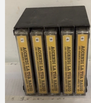 Box 5 Musicassette Accendi La Tua Radio