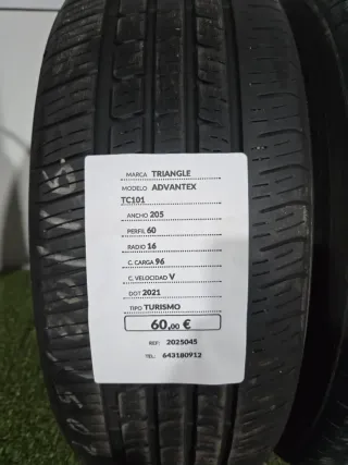 205 60 16 96V TRIANGLE ADVANTEX TC101
