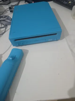 Consola Wii Azul Nintendo