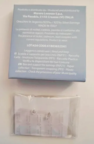 Orecchini Comete Gioielli Argento Luna