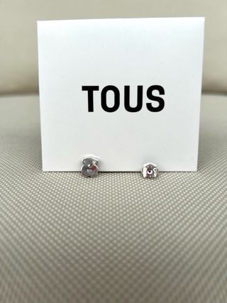 Pendientes Oso Onix Tous Negro
