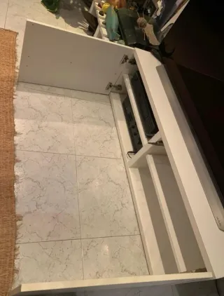 MUEBLE BLANCO TV IKEA (BESTA)