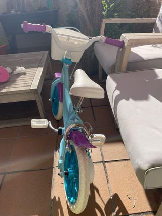 Bicicleta Frozen Decathlon 12” Niñ@s 1-3 años