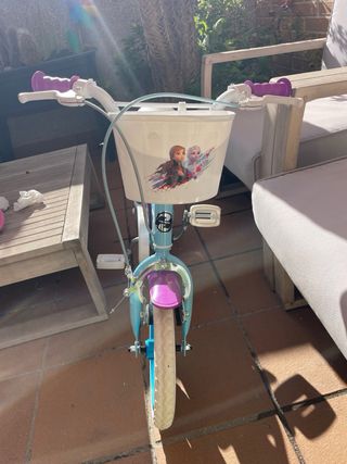 Bicicleta Frozen Decathlon 12” Niñ@s 1-3 años