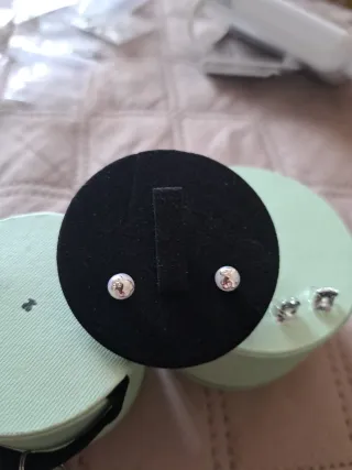 Pendientes Tous Perlas Plata.son los pequeños