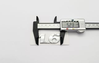 EMBLEMA LOGO VOLKSWAGEN 1.6 CROMADO