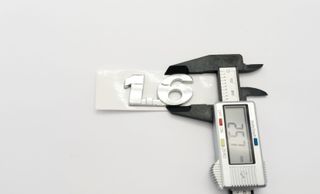 EMBLEMA LOGO VOLKSWAGEN 1.6 CROMADO